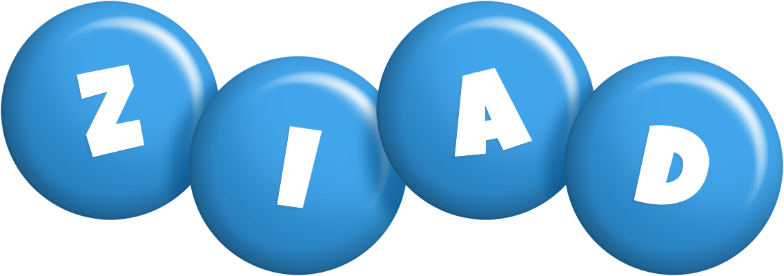 Ziad candy-blue logo
