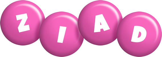 Ziad candy-pink logo