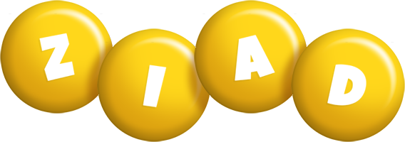 Ziad candy-yellow logo