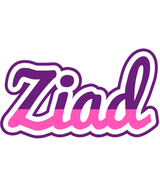 Ziad cheerful logo