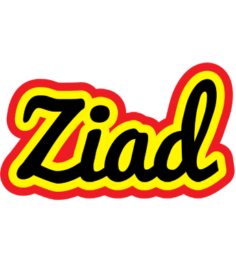 Ziad flaming logo