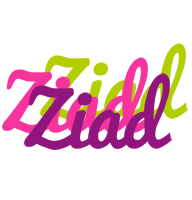 Ziad flowers logo