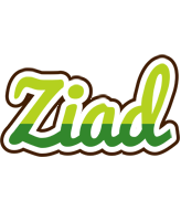 Ziad golfing logo