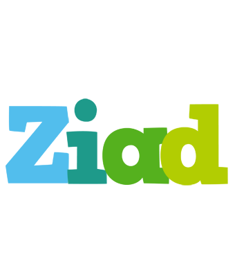 Ziad rainbows logo