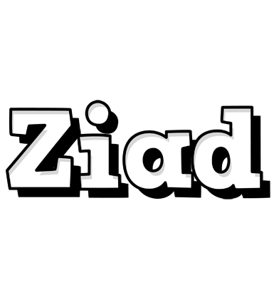 Ziad snowing logo