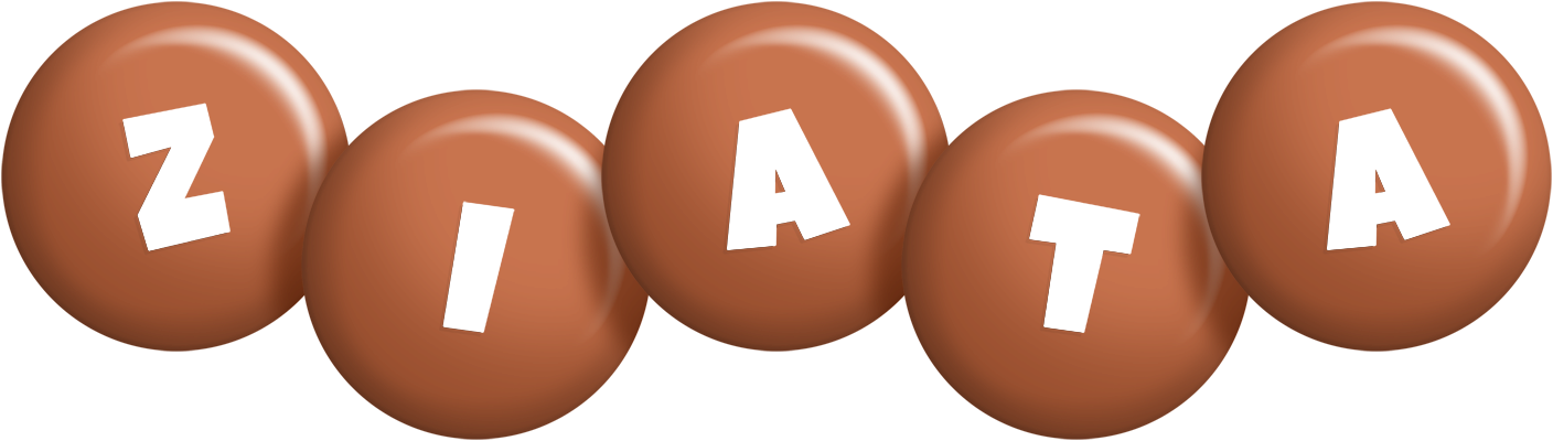 Ziata candy-brown logo