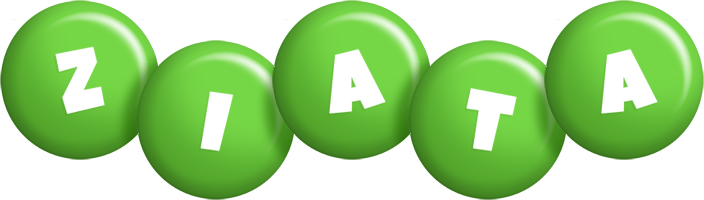 Ziata candy-green logo