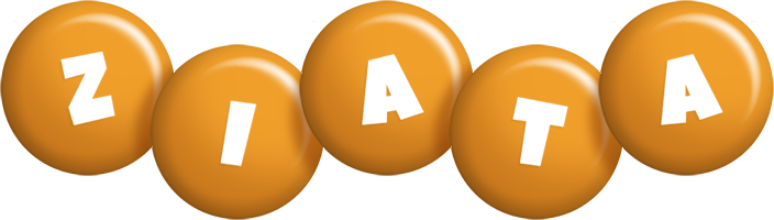Ziata candy-orange logo