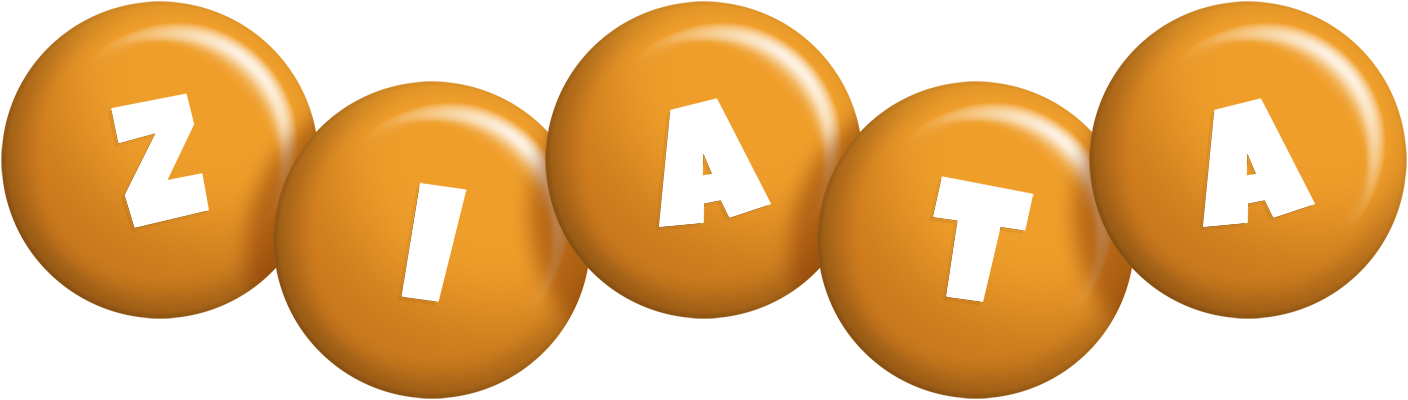 Ziata candy-orange logo