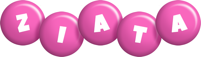 Ziata candy-pink logo