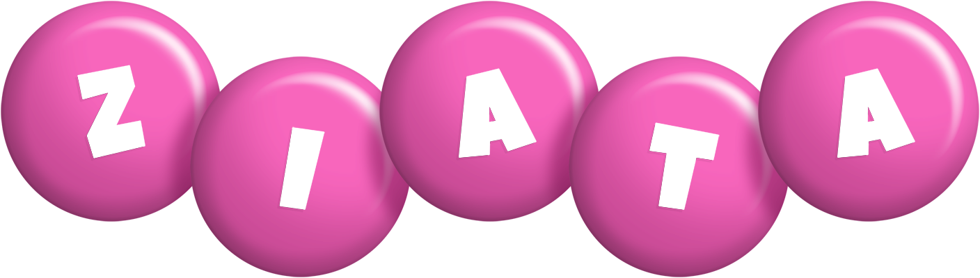 Ziata candy-pink logo