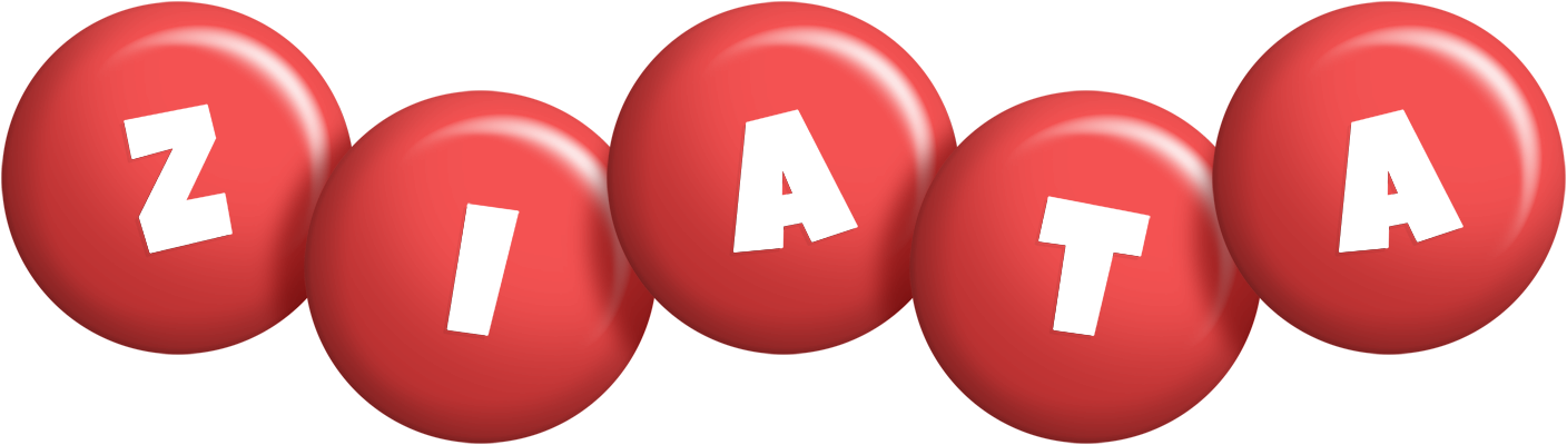 Ziata candy-red logo