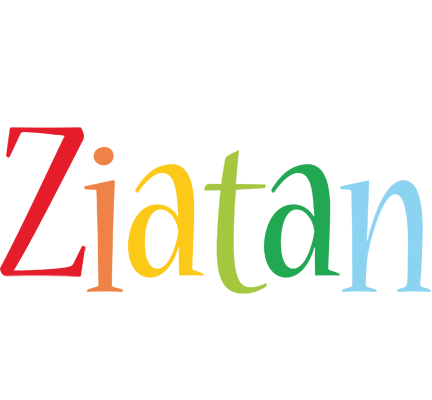 Ziatan birthday logo