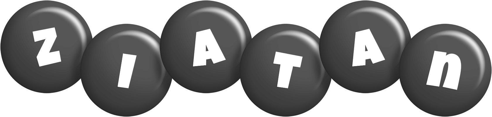 Ziatan candy-black logo