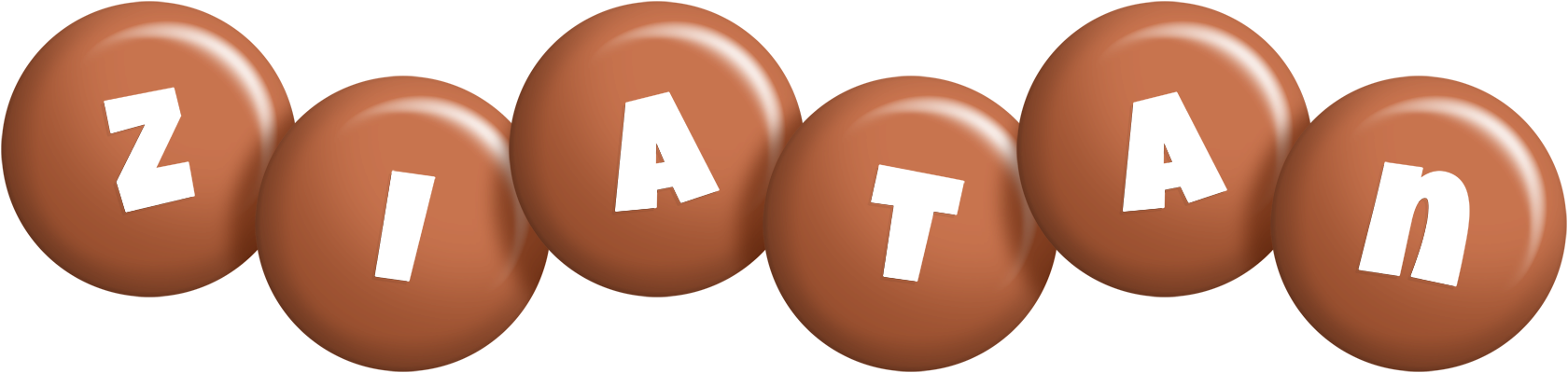 Ziatan candy-brown logo