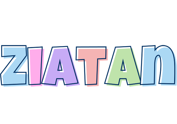 Ziatan pastel logo
