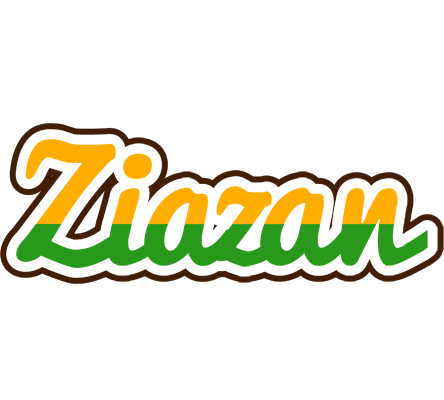 Ziazan banana logo