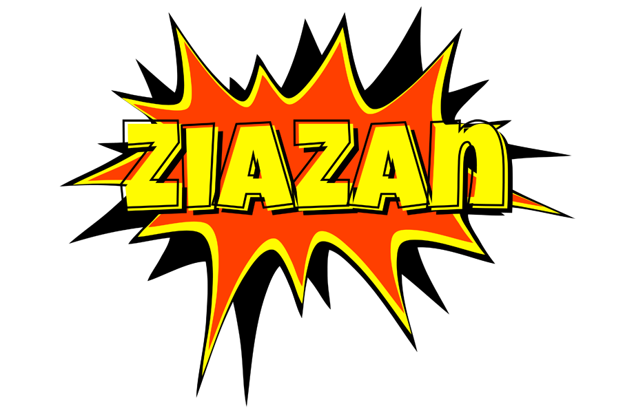 Ziazan bazinga logo