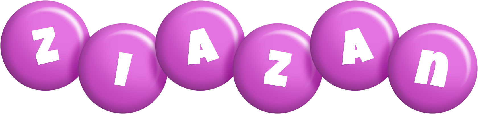 Ziazan candy-purple logo