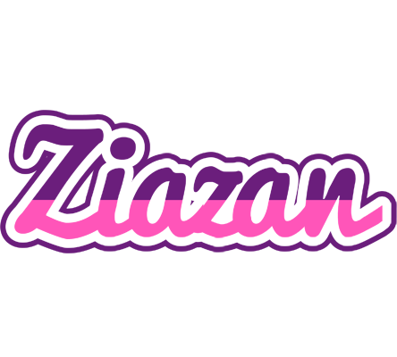 Ziazan cheerful logo