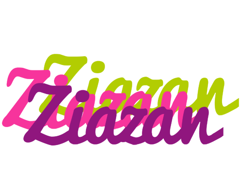 Ziazan flowers logo
