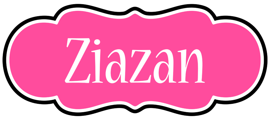 Ziazan invitation logo