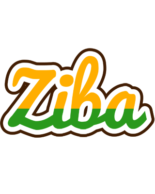 Ziba banana logo