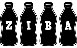 Ziba bottle logo