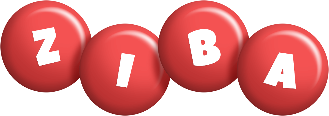 Ziba candy-red logo