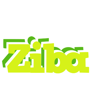Ziba citrus logo