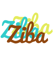 Ziba cupcake logo