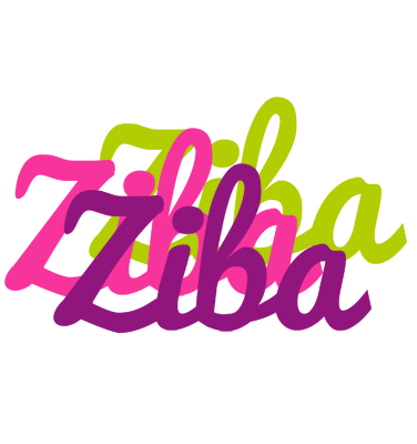 Ziba flowers logo