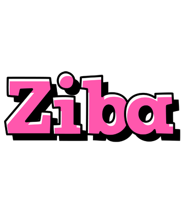 Ziba girlish logo