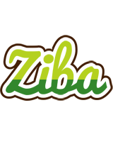Ziba golfing logo