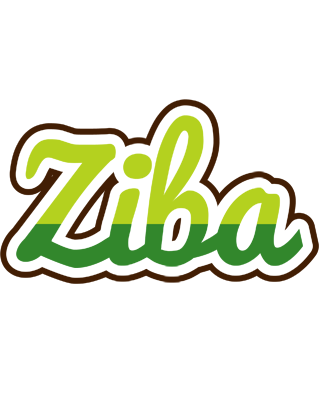 Ziba golfing logo
