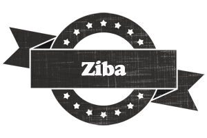 Ziba grunge logo