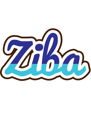 Ziba raining logo