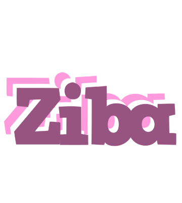 Ziba relaxing logo