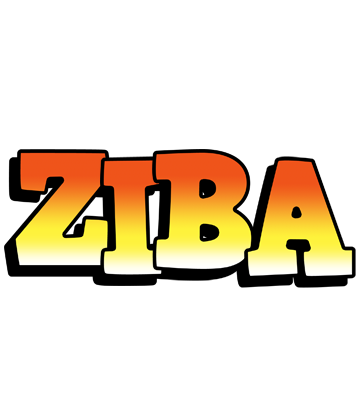 Ziba sunset logo