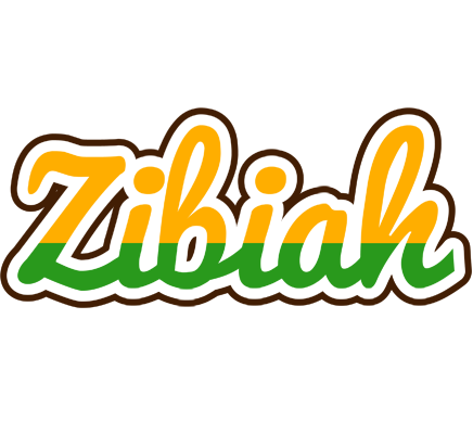 Zibiah banana logo