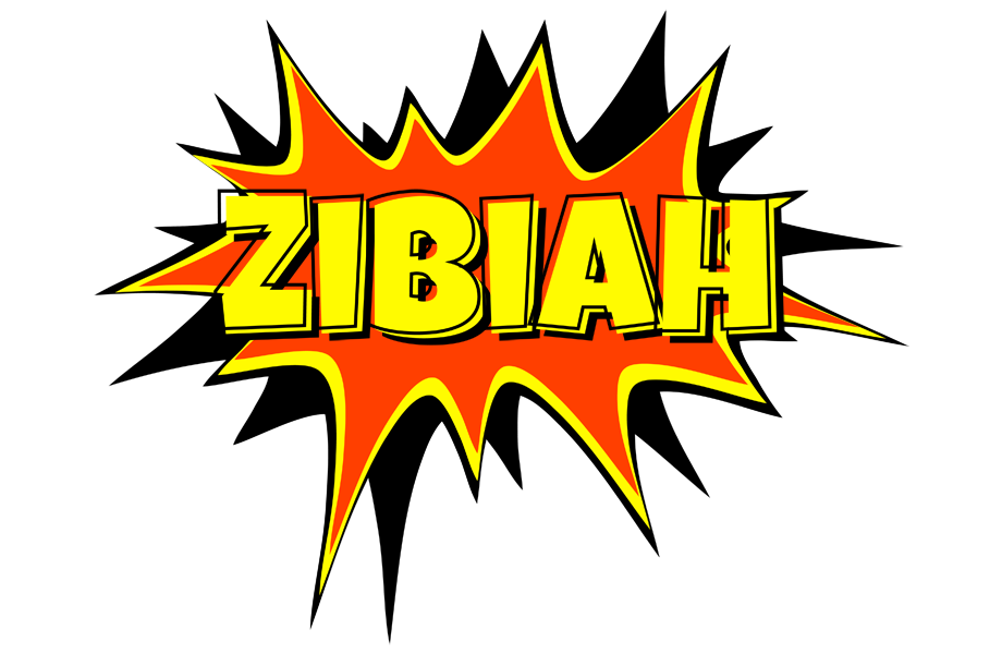 Zibiah bazinga logo