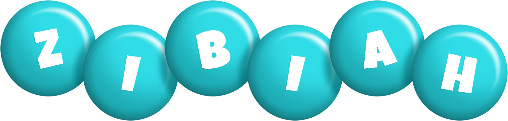 Zibiah candy-azur logo