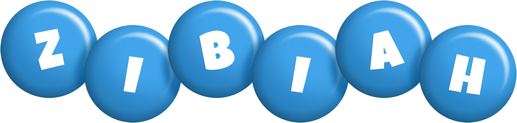 Zibiah candy-blue logo