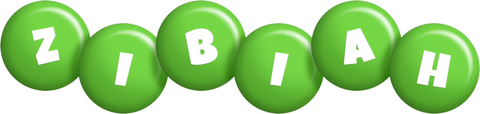 Zibiah candy-green logo