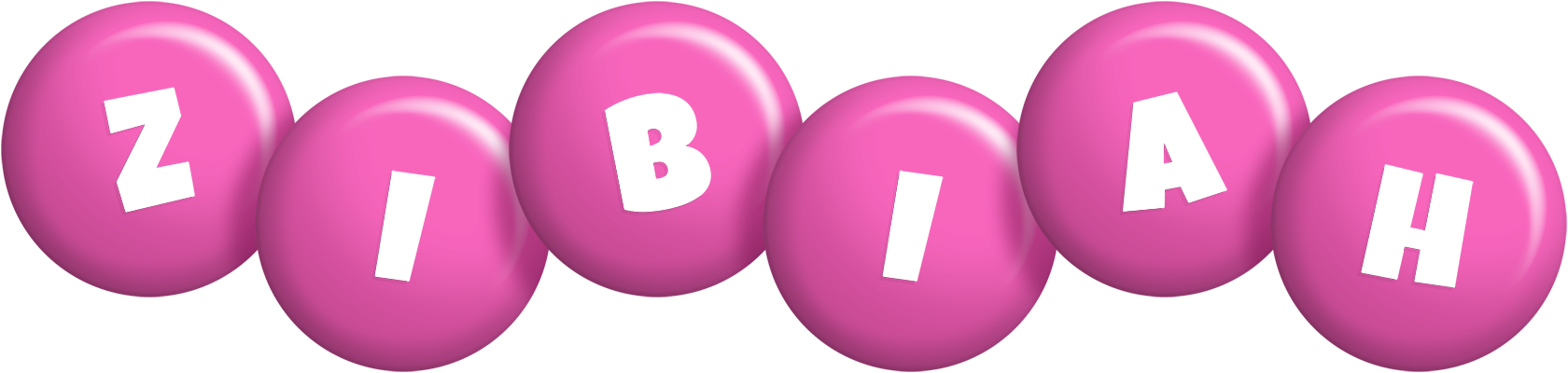 Zibiah candy-pink logo