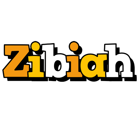 Zibiah cartoon logo