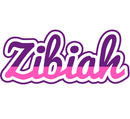Zibiah cheerful logo