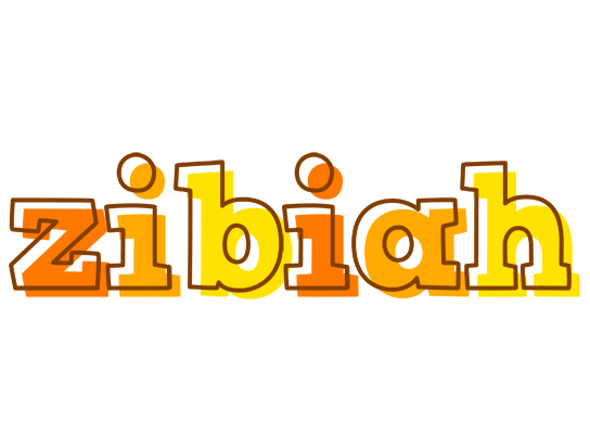 Zibiah desert logo