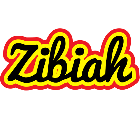 Zibiah flaming logo