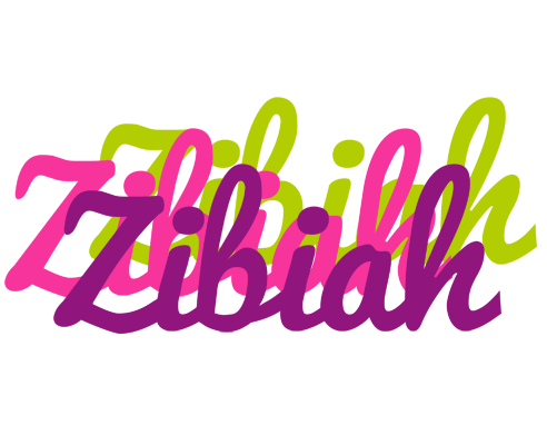 Zibiah flowers logo